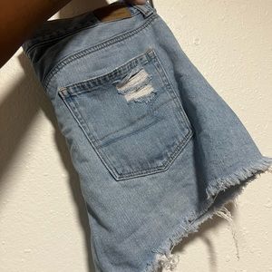 American Eagle Mom Short with Rips SIZE 12
